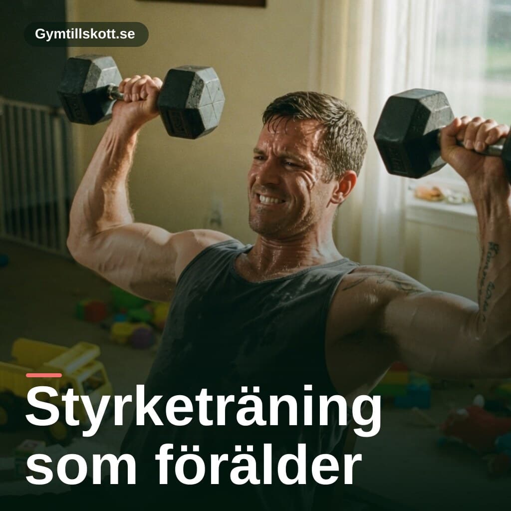 Styrketräning som småbarnsförälder: bygg muskler på lite tid och lite sömn